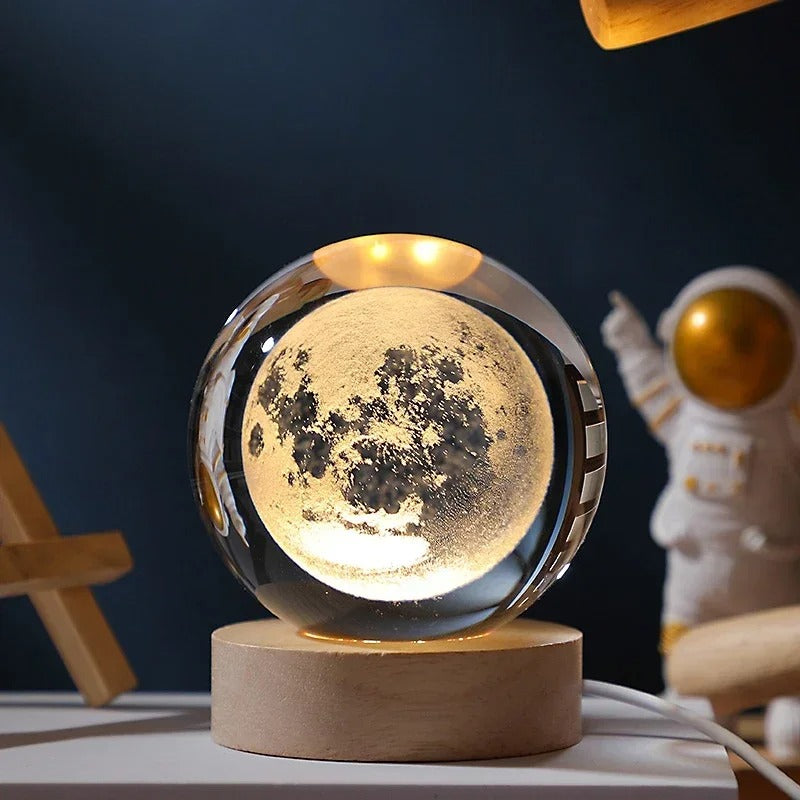 Moonlight Crystal Lamp